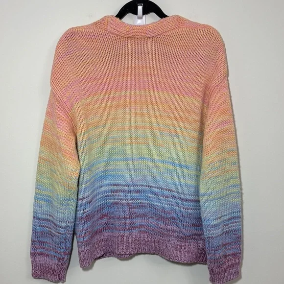 Multicolor Gradient Women's Sweater - Picture 2 of 11